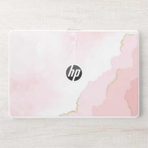 Pink Color Marbel HP Laptop skin 15t15z