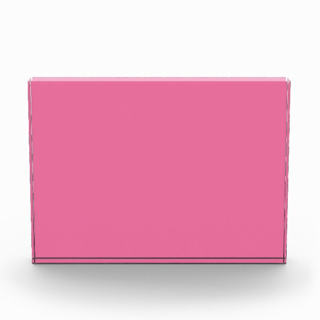 Pink Color Photo Block (Front)