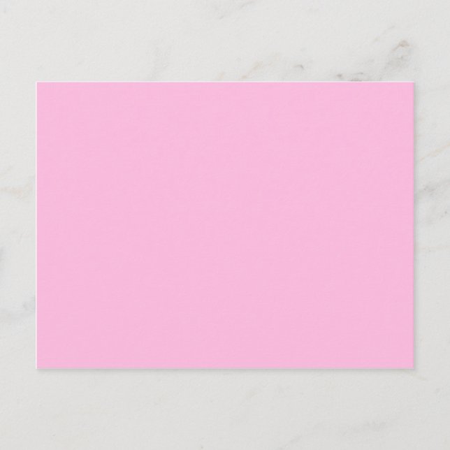 Pink Color Postcard (Front)