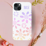 Pink Colorful Daisy Flowers Watercolor Girly  iPhone 13 Case<br><div class="desc">Pink Colorful Daisy Flowers Watercolor Girly iPhone 13 Case. Yellow,  pink,  violet flowers in watercolor look. Add your monogram or erase it.</div>