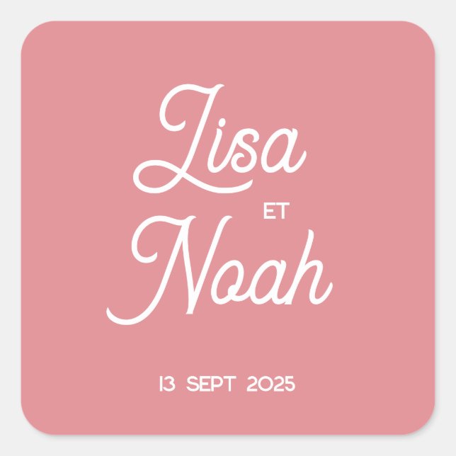 Pink Colorus Collection Stickers (Front)