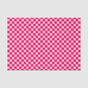 Pink Combination Classic Checkerboard by STaylor Tissue Paper