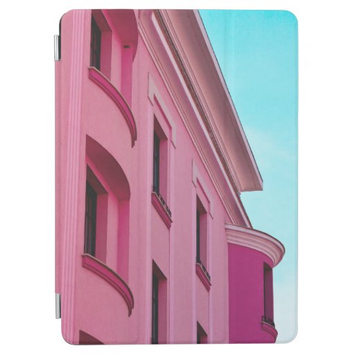 PINK CONCRETE BUILDING iPad AIR COVER