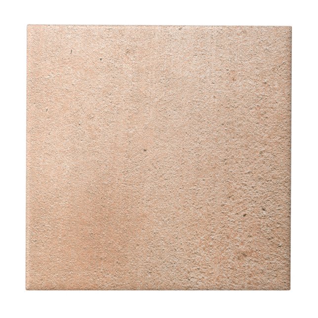 Pink Concrete Print Ceramic Tile (Front)