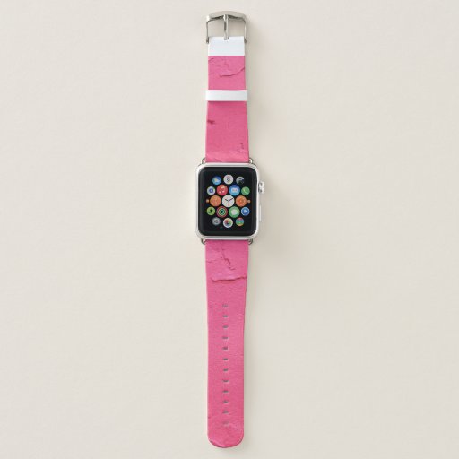 PINK CONCRETE WALL DURING DAYTIME APPLE WATCH BAND