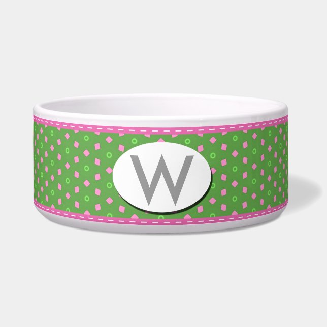 Pink Confetti Bowl (Front)