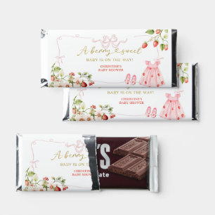 Pink Coquette Baby Clothes Berry Sweet Hershey Bar