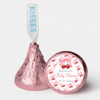 Pink Coquette Bow Cherry Hershey's Candy Favors