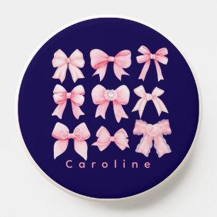 Pink Coquette Girly Modern trendy PopSocket