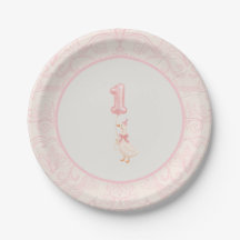 Pink Coquette Silly Goose 1st Birthday 