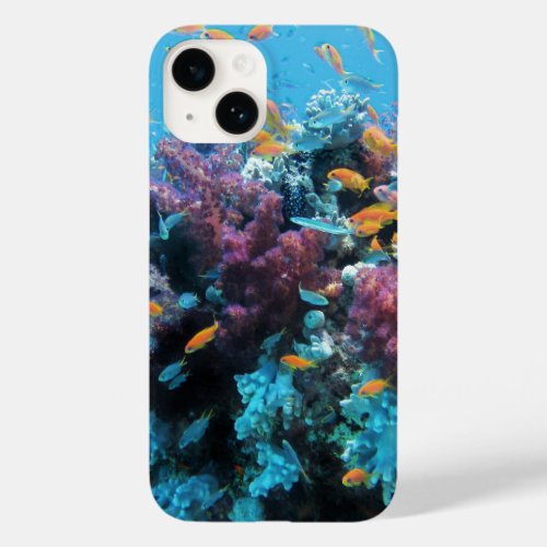 Pink Coral Underwater Scene  Case_Mate iPhone 14 Case