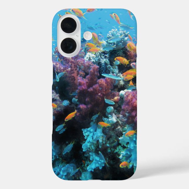 Pink Coral Underwater Scene  Case-Mate iPhone Case (Back)