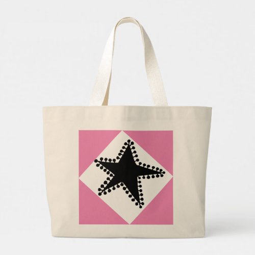 Pink Cordial and Jumping Jack designs Tote Bag