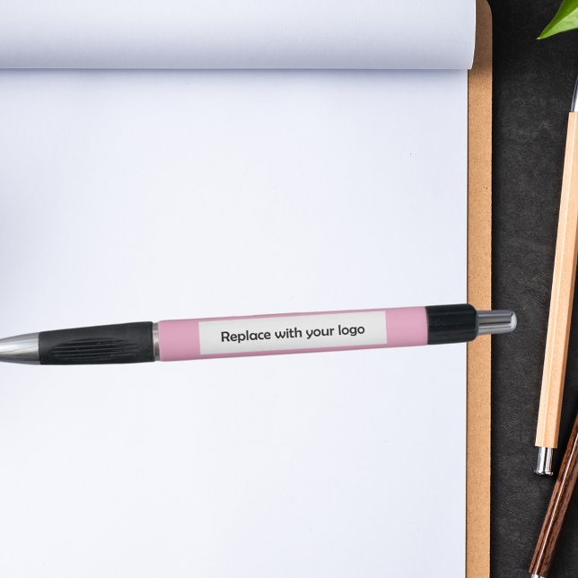 Pink corporate business logo pen (Creator Uploaded)