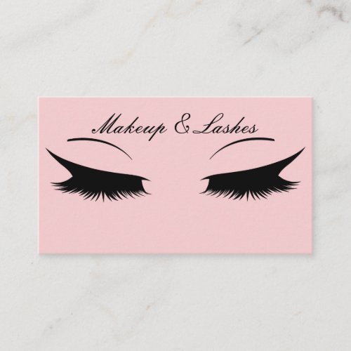 PINK COSMETOLOGIST BUSINESS CARD