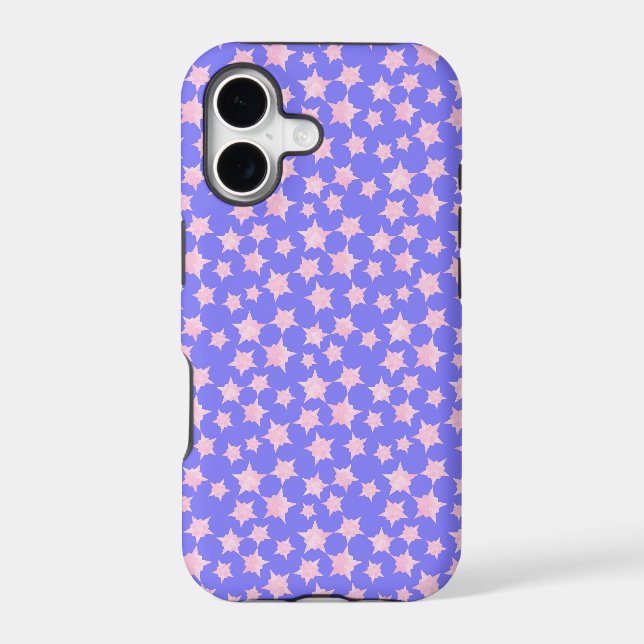Pink Cosmic Burst Iphone Case (Back)