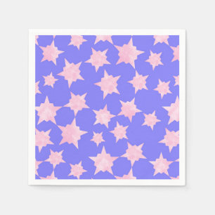 Pink Cosmic Burst Napkins