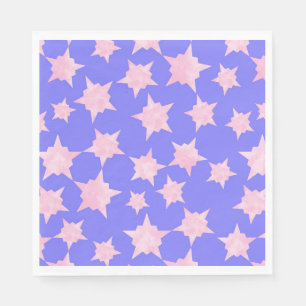 Pink Cosmic Burst Napkins