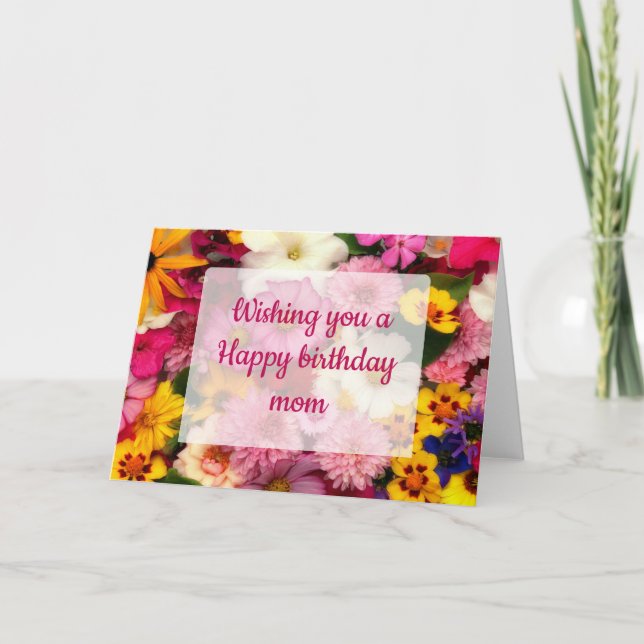 pink cosmos - card (Front)