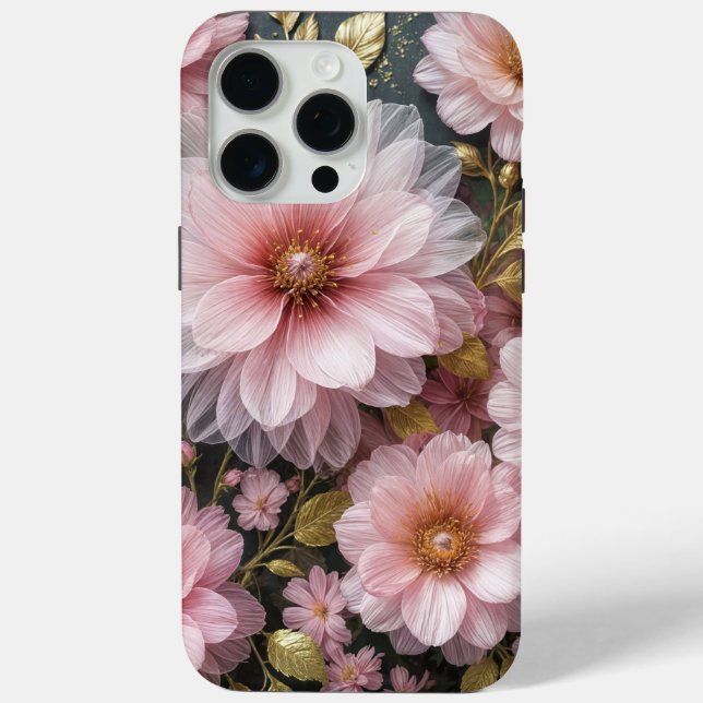 Pink Cosmos Collection Case-Mate iPhone Case (Back)