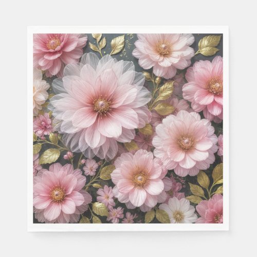 Pink Cosmos Collection Napkins