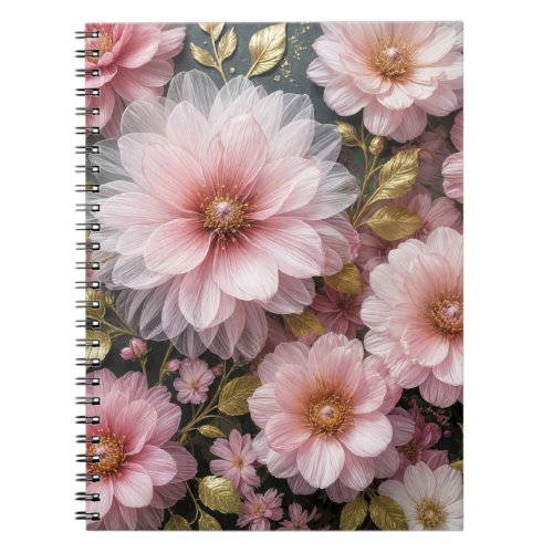 Pink Cosmos Collection Notebook