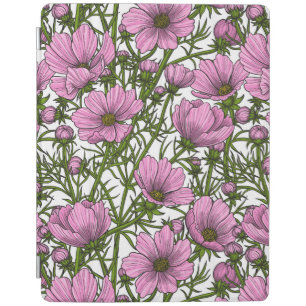 Pink Cosmos flowers iPad Smart Cover