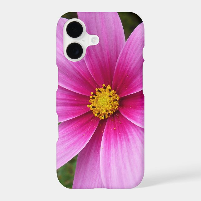 Pink Cosmos Flowers Wildflower Case-Mate iPhone Case (Back)