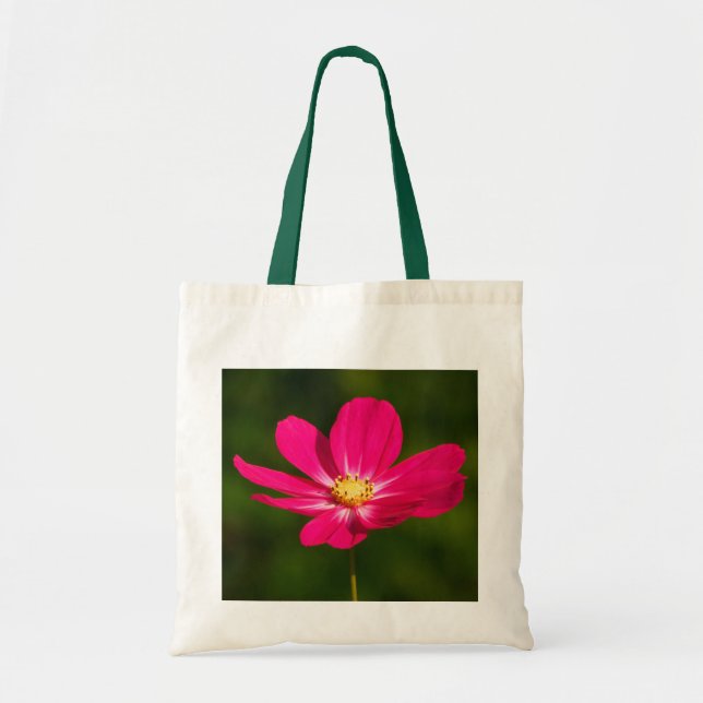 Pink Cosmos Tote Bag (Front)