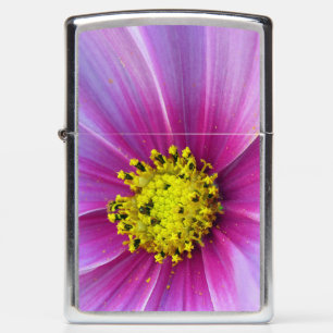 Pink Cosmos Zippo Lighter
