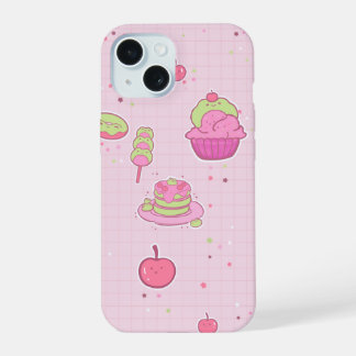 Pink Cottagecore Frog iPhone 15 Case