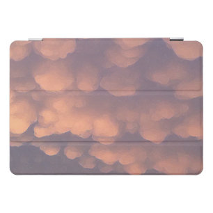 Pink Cotton Ball Clouds iPad Pro Cover