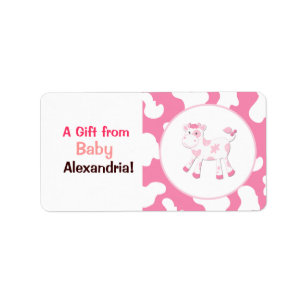 Pink Cow Farm Custom Labels / Stickers