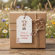 Pink Cowgirl Birthday Invitation | Farm Theme 1st