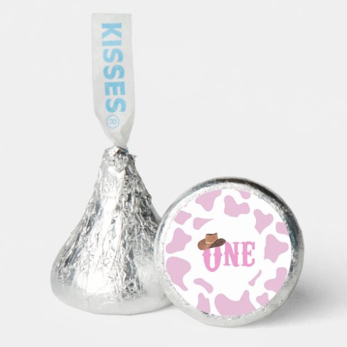 Pink Cowgirl ONE First Rodeo 1st Birthday Party Hersheys Kisses