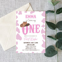 Pink Cowgirl ONE First Rodeo 1st Birthday Party
