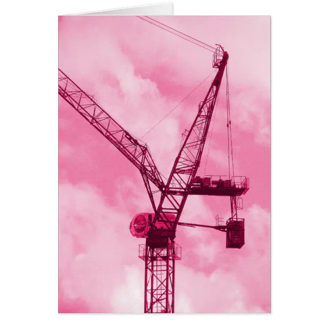 Pink Crane | Zazzle