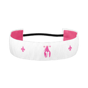 Pink Crawfish Non Slip Headband
