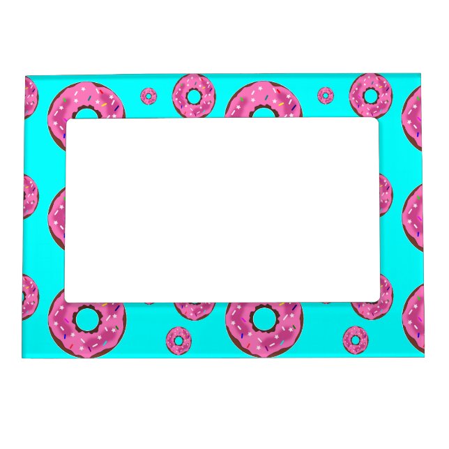 Pink cream donuts magnetic frame (Front)