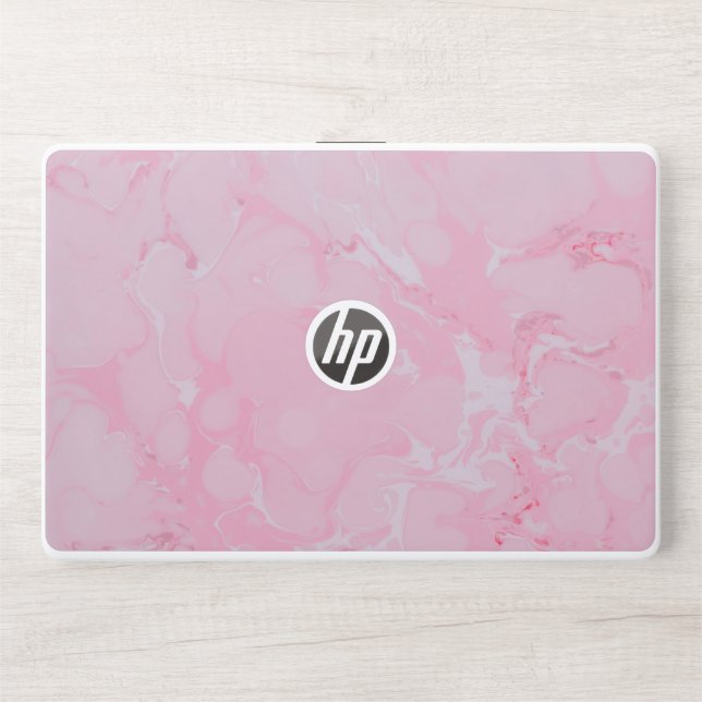 pink cream marble HP Laptop 15t/15z, skin (Front)