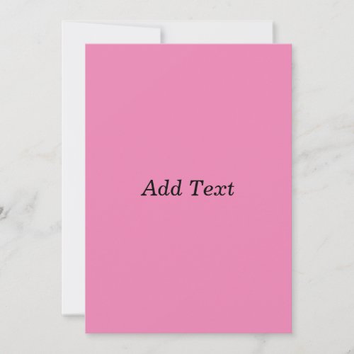 Pink Create Your Own Add Text Template