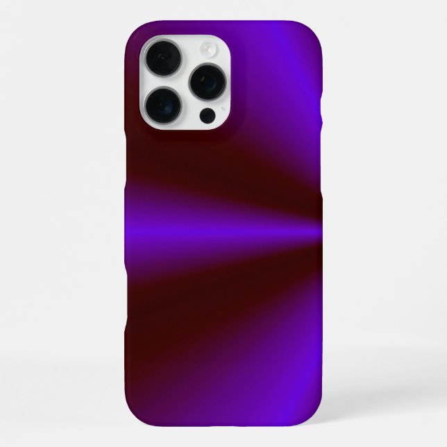 Pink Crimson Purple Rainbow iPhone Case (Back)