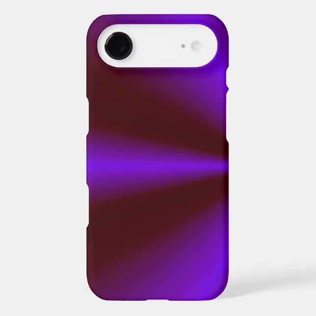 Pink Crimson Purple Rainbow iPhone Case (Back)