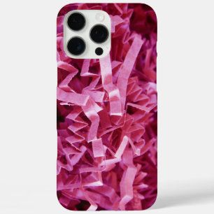 Pink Crinkled Shredded Paper Photograph iPhone 16 Pro Max Case