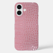 Pink Crocodile Leather Aesthetic