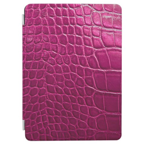 Pink crocodile skin texture iPad air cover
