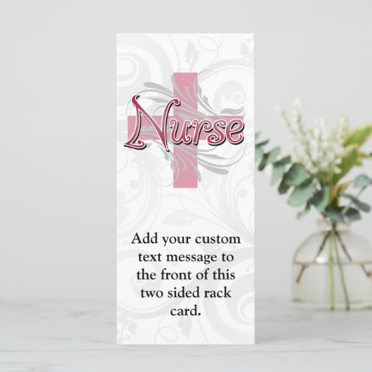 Pink Cross/Swirl Nurse (Standing Front)
