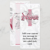Pink Cross/Swirl Nurse (Front/Back)
