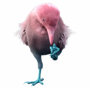 Pink Crow Cutout