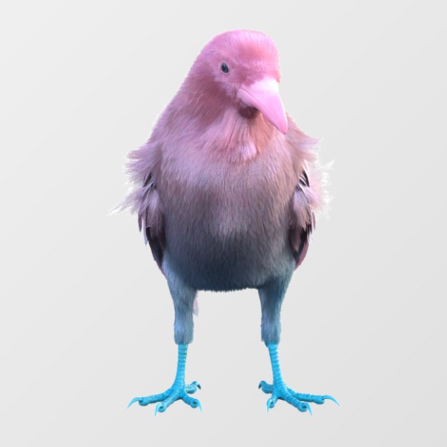 Pink Crow Cutout (Front)
